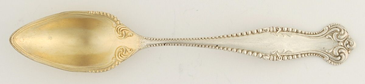 Canterbury (Sterling, 1893) Fruit/Orange Spoon by Towle Silver-1
