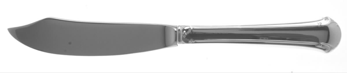 Chippendale (Sterling, 1937) Individual Fish Knife with Stainless Blade by Towle Silver-1