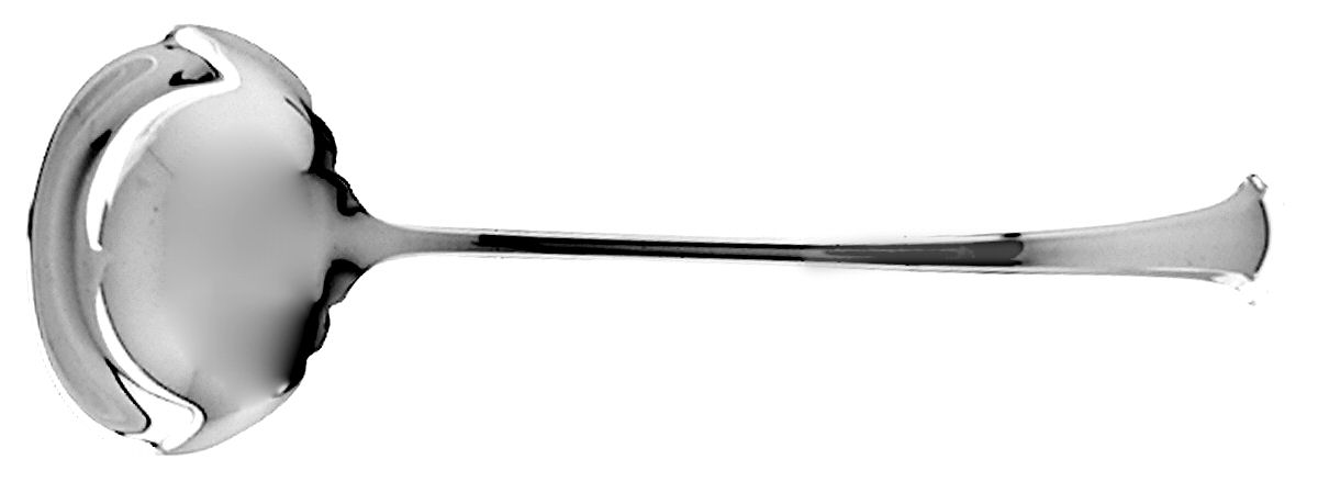Chippendale (Sterling, 1937) Solid Piece Cream Ladle by Towle Silver-1