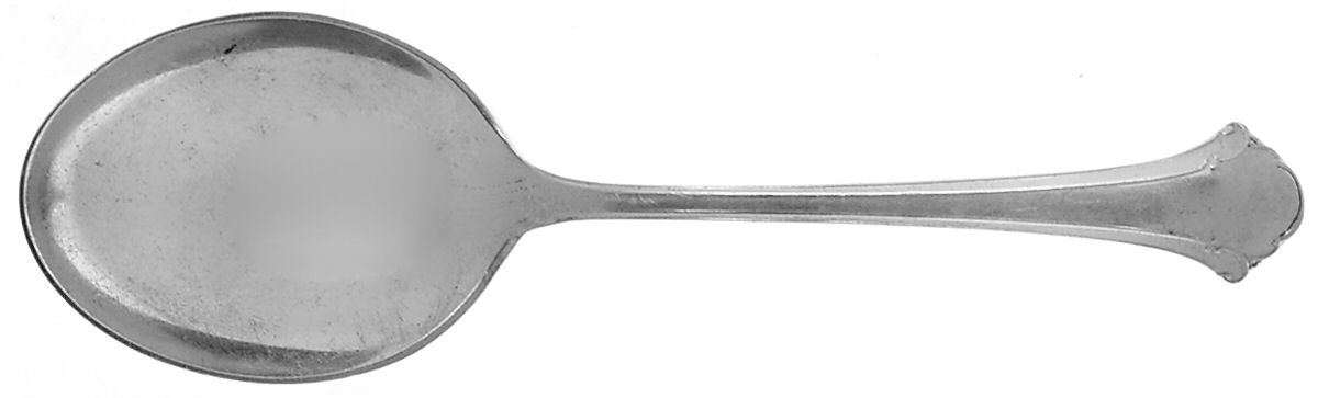 Chippendale (Sterling, 1937) Straight Handle Baby Spoon by Towle Silver-1