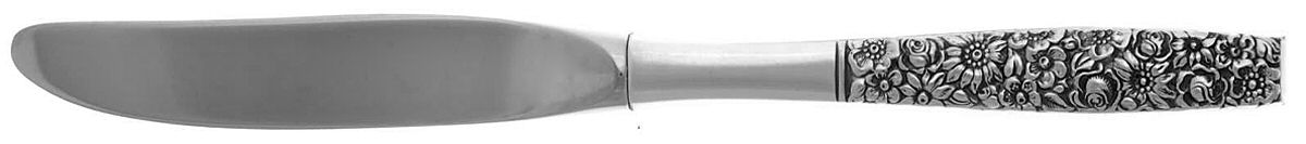 Contessina (Sterling, 1965) Modern Hollow Butter Spreader (Stainless) by Towle Silver-1