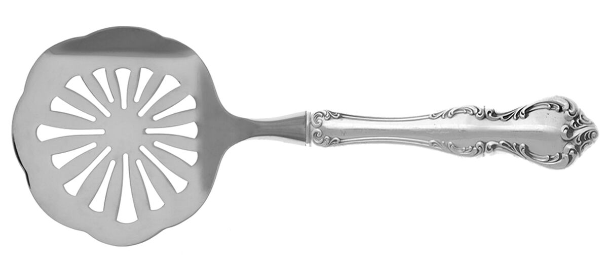 Debussy (Sterling, 1959) Tomato/Cranberry Server with Stainless Blade HC by Towle Silver-1