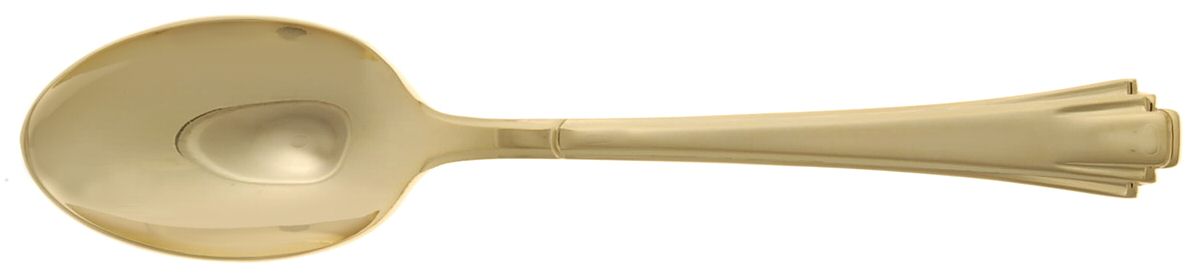 Empire Gold (Gold Electroplate) Place/Oval Soup Spoon by Towle Silver-1