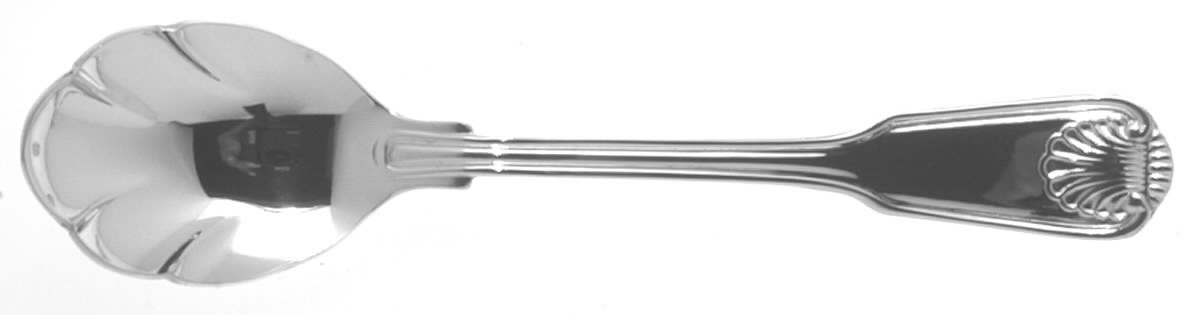 English Shell (Silverplate, 1988) Sugar Shell Spoon by Towle Silver-1