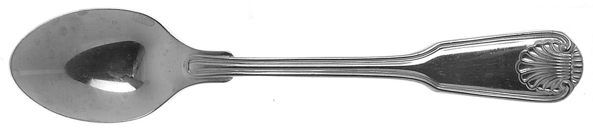 English Shell (Stainless) Teaspoon by Towle Silver-1