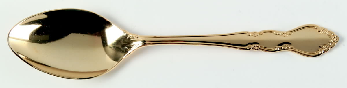 Golden Baroness (Gold Electroplate) Tablespoon (Serving Spoon) by Towle Silver-1