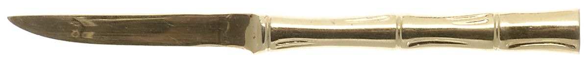 Gold Cane (Gold Electroplate) Individual Solid Fruit Knife by Towle Silver-1