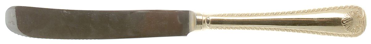 Gold Kensington (Electroplate) Old French Hollow Knife by Towle Silver-1