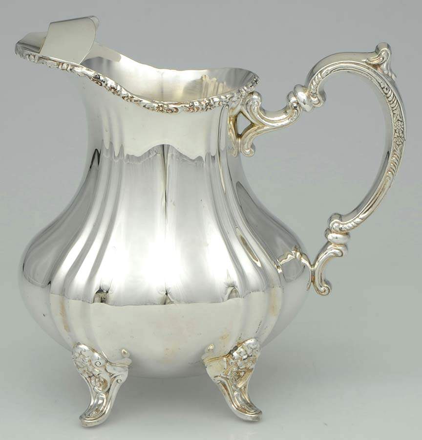 Grand Duchess (Silverplate, Hollowware) Plated Water Pitcher with Ice Lip by Towle Silver-1