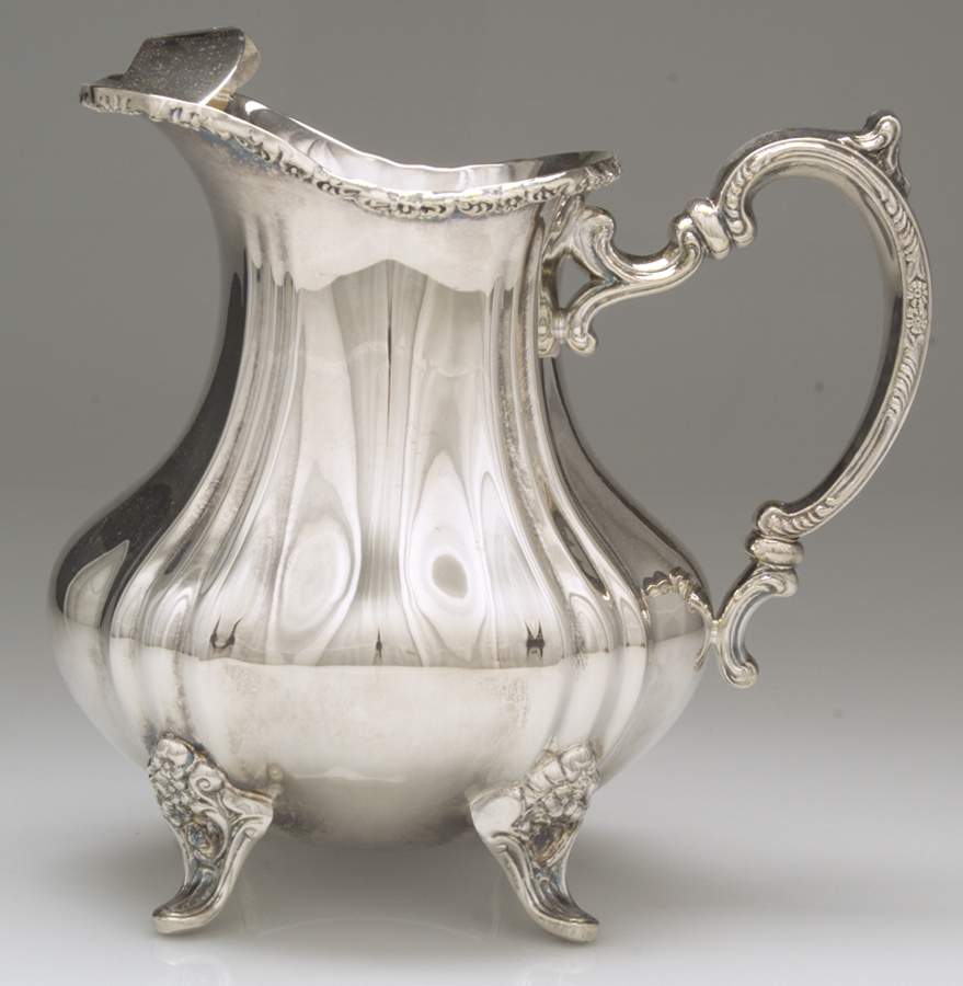 Grand Duchess (Silverplate, Hollowware) Plated Water Pitcher with Ice Lip by Towle Silver-1
