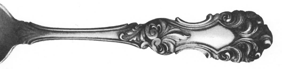 Kensington (Sterling, 1927) Fork by Frank Smith-1