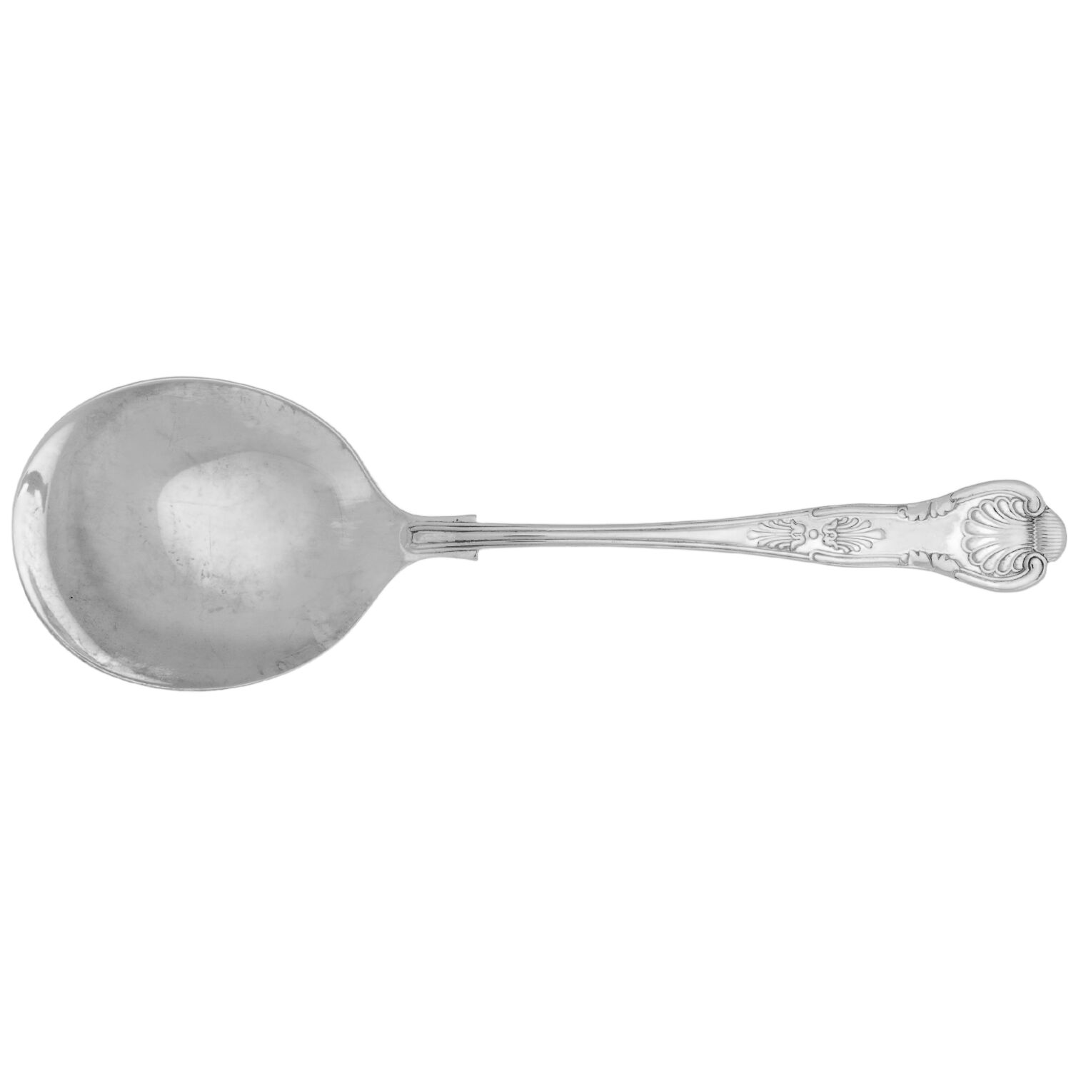 Kings (Silverplate, 1980) Solid Smooth Casserole Spoon by Towle Silver-1