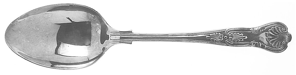 Kings (Silverplate, 1980) Tablespoon (Serving Spoon) by Towle Silver-1