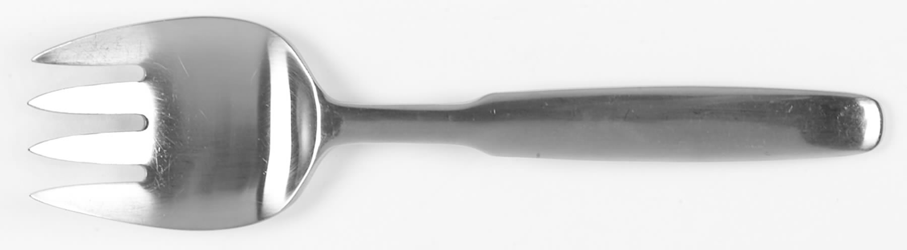 Kronos (Stainless) Large Solid Cold Meat Serving Fork by Towle Silver-1
