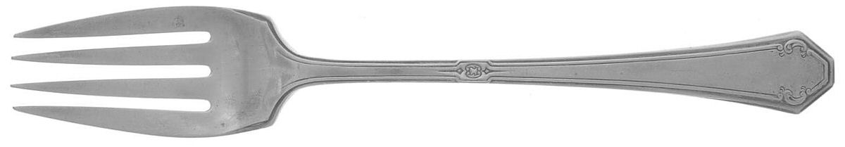 Lady Mary (Sterling, 1917, No Monograms) Individual Salad Fork by Towle Silver-1