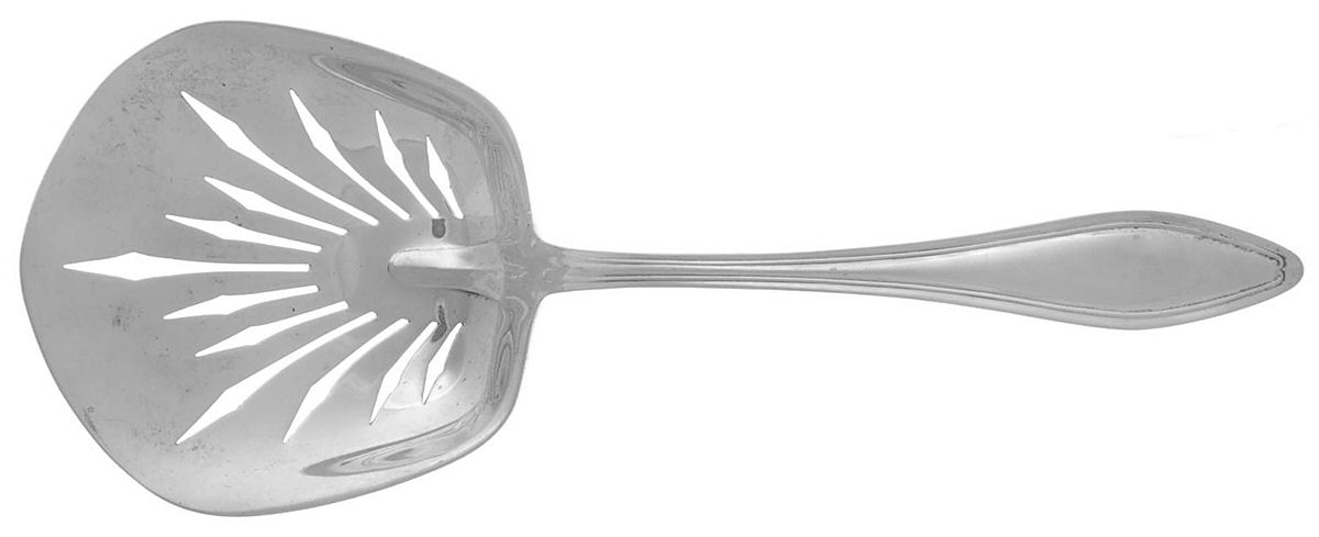 Mary Chilton (Sterling, 1912, No Monos) Large Cucumber Server by Towle Silver-1