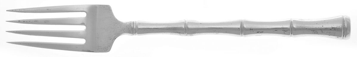 Mandarin (Sterling, 1972) Individual HollowHandle Salad Fork, Sterling Tines by Towle Silver-1