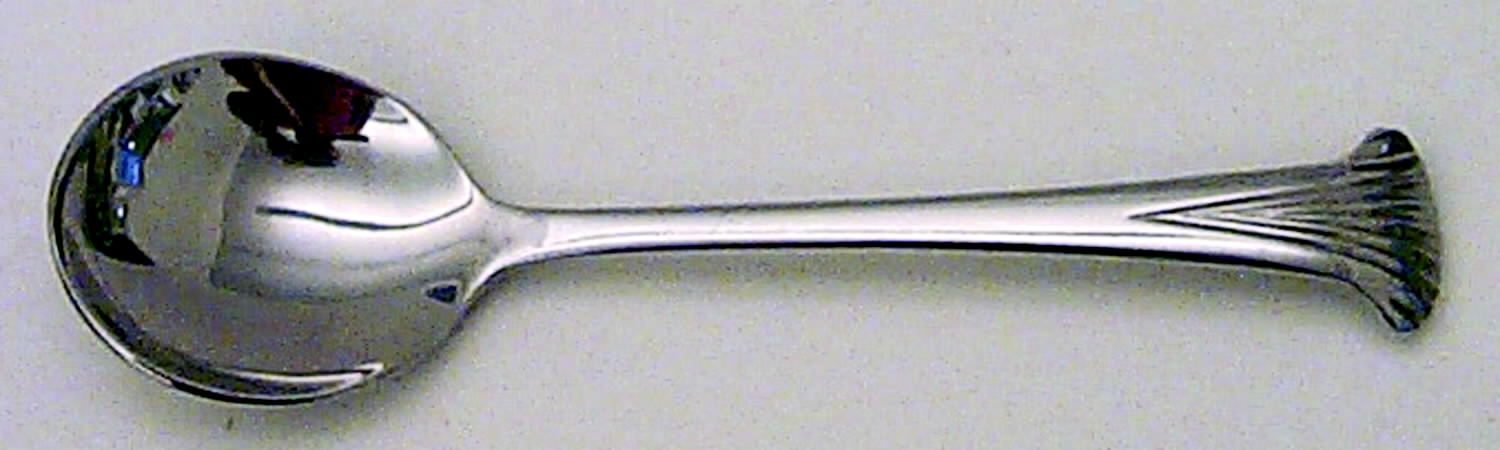 Marchesa (Stainless) Round Bowl Soup Spoon (Gumbo) by Towle Silver-1