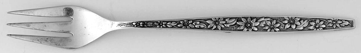 Meadow Song (Sterling, 1967) Cocktail/Seafood Fork by Towle Silver-1