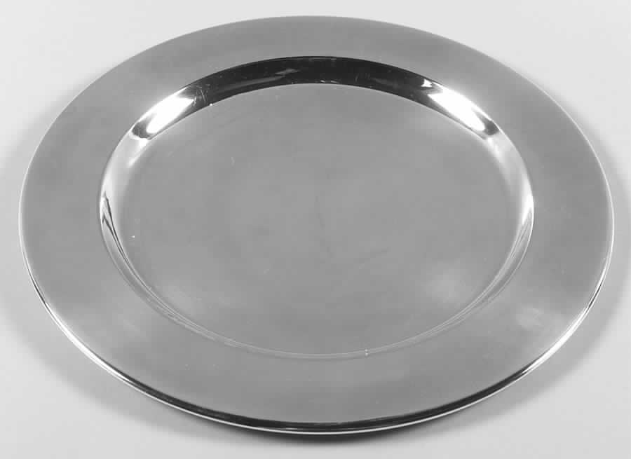 Silverplate Hollowware 11" Round Tray by Towle Silver-1