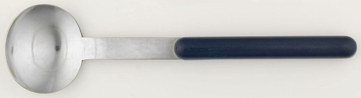 Mondo-Blue (Stainless) Place/Oval Soup Spoon by Towle Silver-1