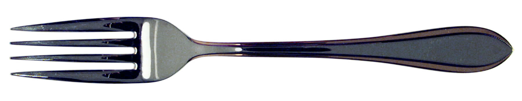 Newbury Thread Gold (Stainless) Fork by Towle Silver-1
