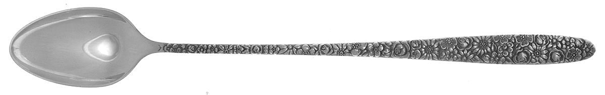 Novantique (Sterling, 1969) Iced Tea Spoon by Towle Silver-1