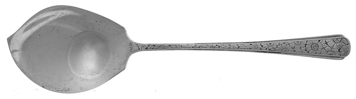 Old Brocade (Sterling, 1932) Large Solid Jelly Server by Towle Silver-1