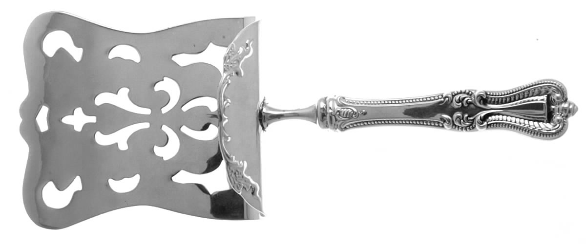 Old Colonial (Sterling, 1895, No Monograms) Hollow Asparagus Server with Sterling Hood by Towle Silver-1