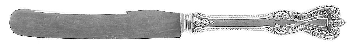 Old Colonial (Sterling, 1895, No Monograms) Youth/Tea Knife with Silverplate Blade by Towle Silver-1