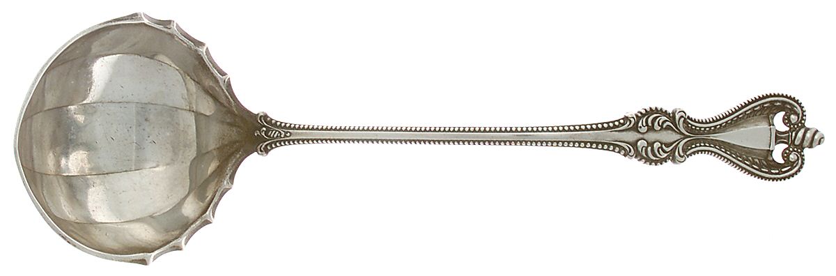 Old Colonial (Sterling, 1895, No Monograms) Oyster Ladle Solid Piece by Towle Silver-1