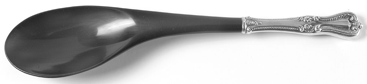 Old Colonial (Sterling, 1895, No Monograms) Salad Serving Spoon with Plastic Bowl by Towle Silver-1