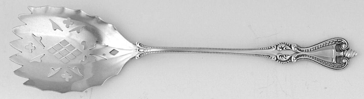 Old Colonial (Sterling, 1895, No Monograms) Pierced Lemon Server Solid by Towle Silver-1