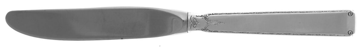 Old Lace (Sterling, 1939, No Monograms) Modern Hollow Butter Spreader (Stainless) by Towle Silver-1