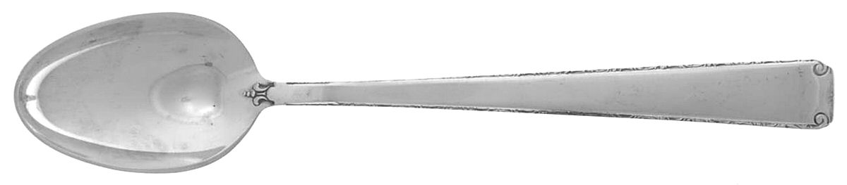 Old Lace (Sterling, 1939, No Monograms) Demitasse Spoon by Towle Silver-1