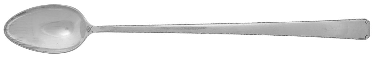 Old Lace (Sterling, 1939, No Monograms) Iced Tea Spoon by Towle Silver-1