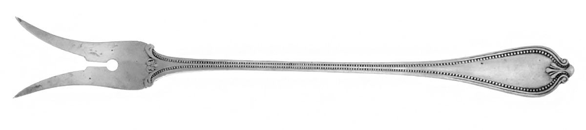 Old Newbury-Newbury (Sterling, 1900) Two-Tine Butter Pick by Towle Silver-1
