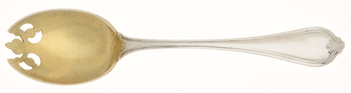 Old Newbury-Newbury (Sterling, 1900) Ice Cream Fork by Towle Silver-1