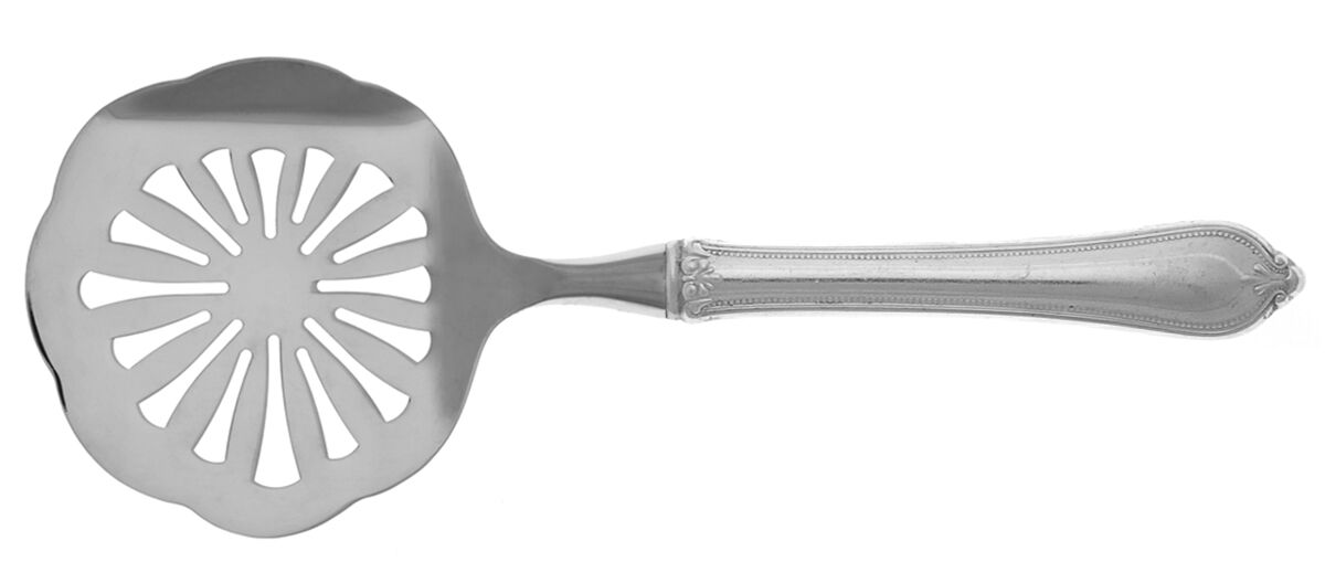 Old Newbury-Newbury (Sterling, 1900) Tomato/Cranberry Server with Stainless Blade HC by Towle Silver-1