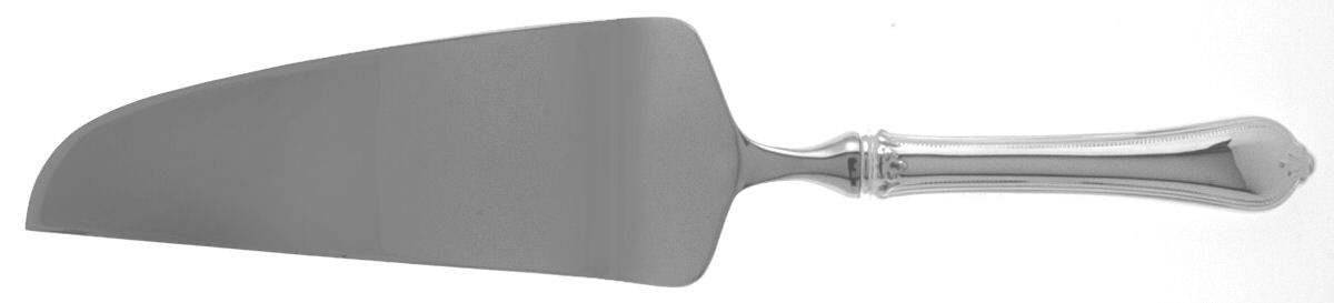 Old Newbury-Newbury (Sterling, 1900) Pie & Cake Server with Stainless Blade by Towle Silver-1