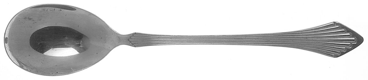 Primavera (Stainless) Solid Salad Serving Spoon by Towle Silver-1