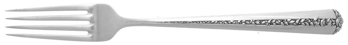 Rambler Rose (Sterling, 1937) Fork by Towle Silver-1