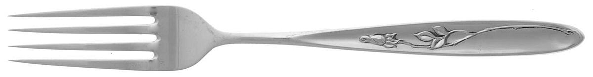 Rose Solitaire (Sterling, 1954) Fork by Towle Silver-1