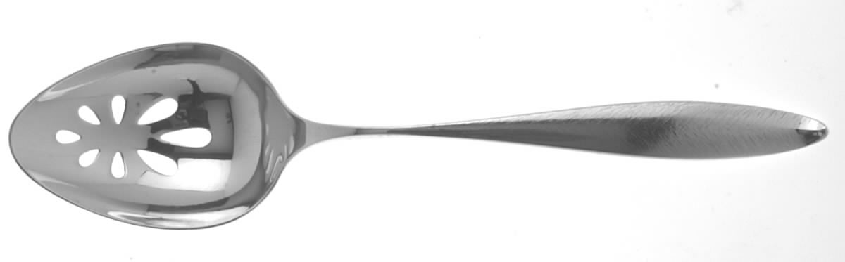 R.S.V.P. (Sterling, 1965, No Monograms) Pierced Tablespoon (Serving Spoon) by Towle Silver-1