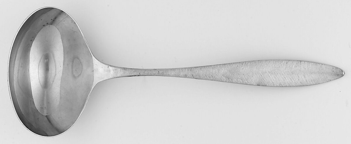 R.S.V.P. (Sterling, 1965, No Monograms) Solid Gravy Ladle by Towle Silver-1