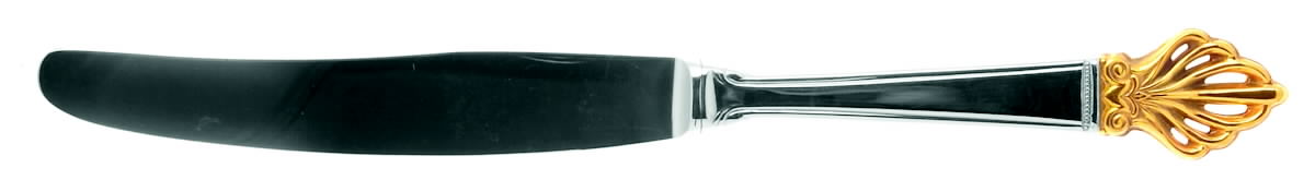 Rue Royale Gold (Stainless) Modern Hollow Knife by Towle Silver-1