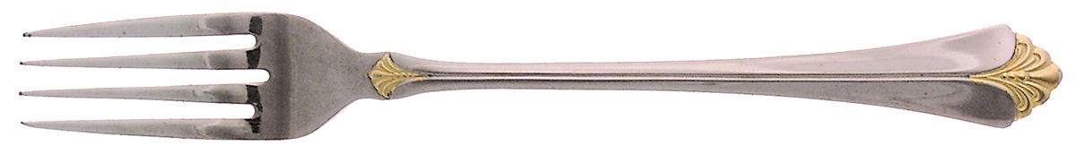 Santa Barbara Gold (Stainless) Fork by Towle Silver-1