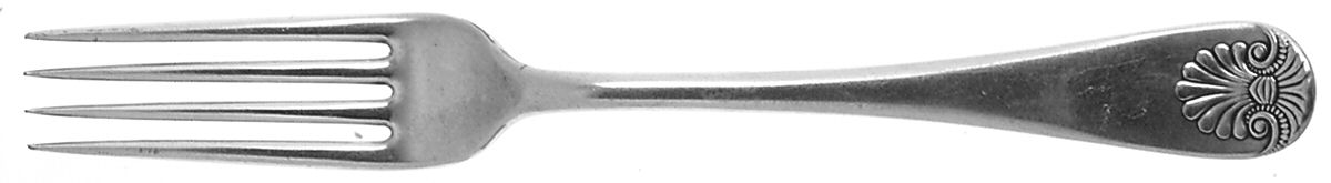 Shell II (Silverplate, 1889) Fork by Towle Silver-1