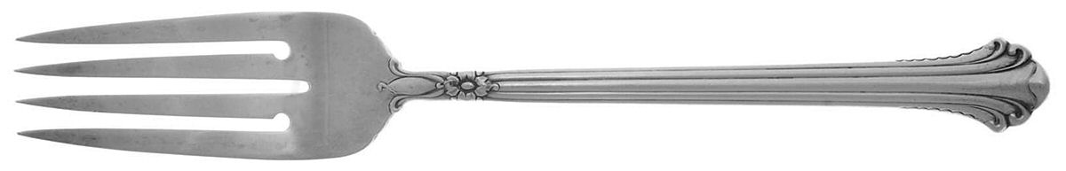 Silver Plumes (Sterling, 1939, No Monograms) Individual Salad Fork by Towle Silver-1