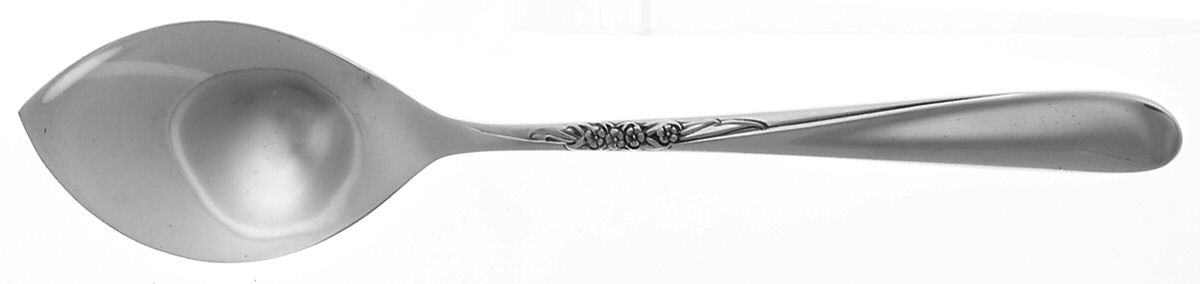 Silver Spray (Sterling, 1956) Large Solid Jelly Server by Towle Silver-1